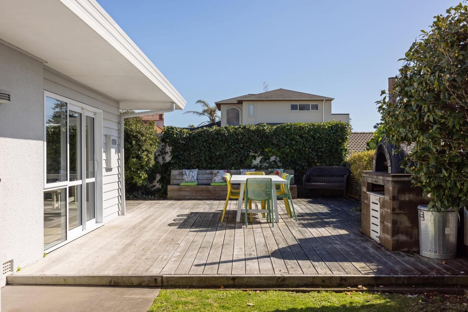 Seaside Beach Retreat - Outdoor Living Villa Mount Maunganui Exteriör bild